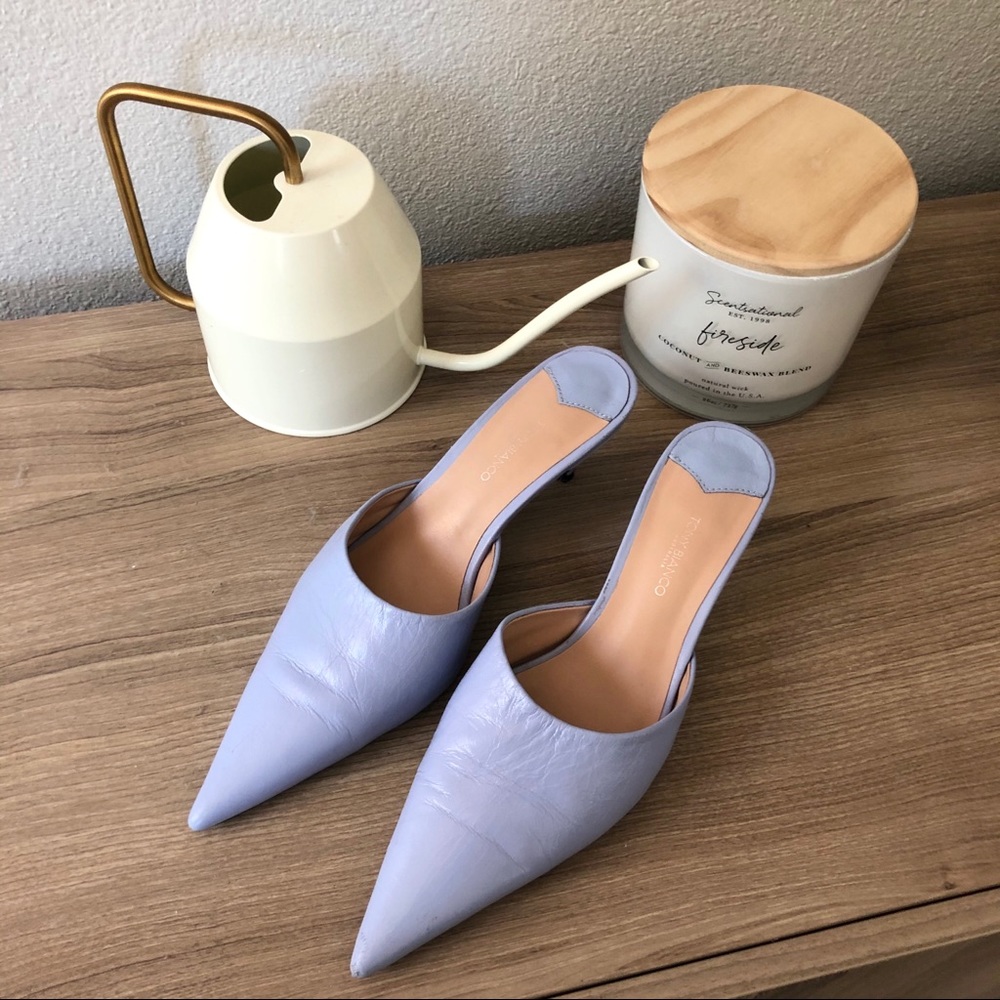 Tony Bianco Periwinkle Kitten Heels
